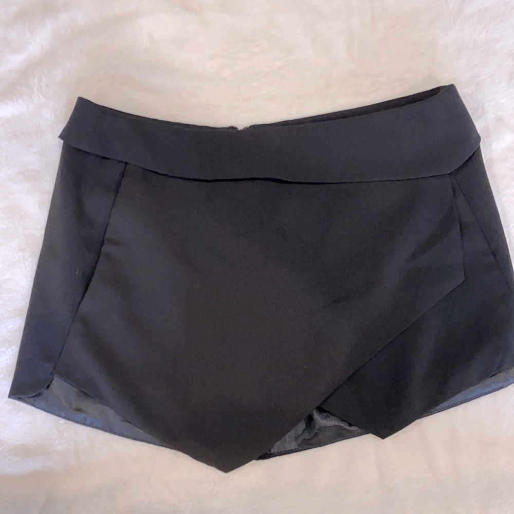 Black Dress Shorts
